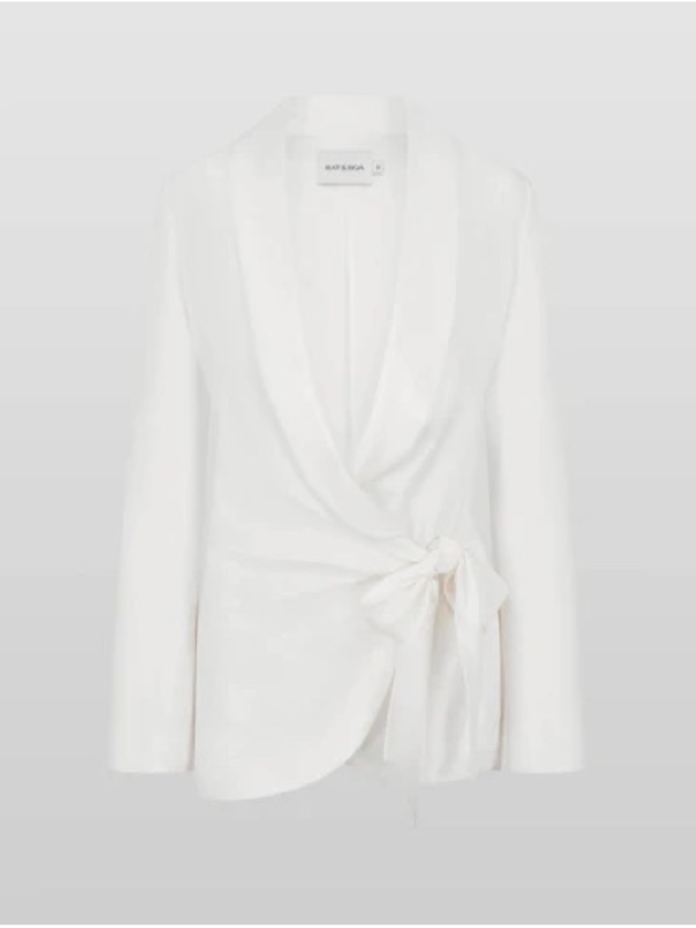 Rat & Boa White Marlowe Blazer - Picture 9 of 10